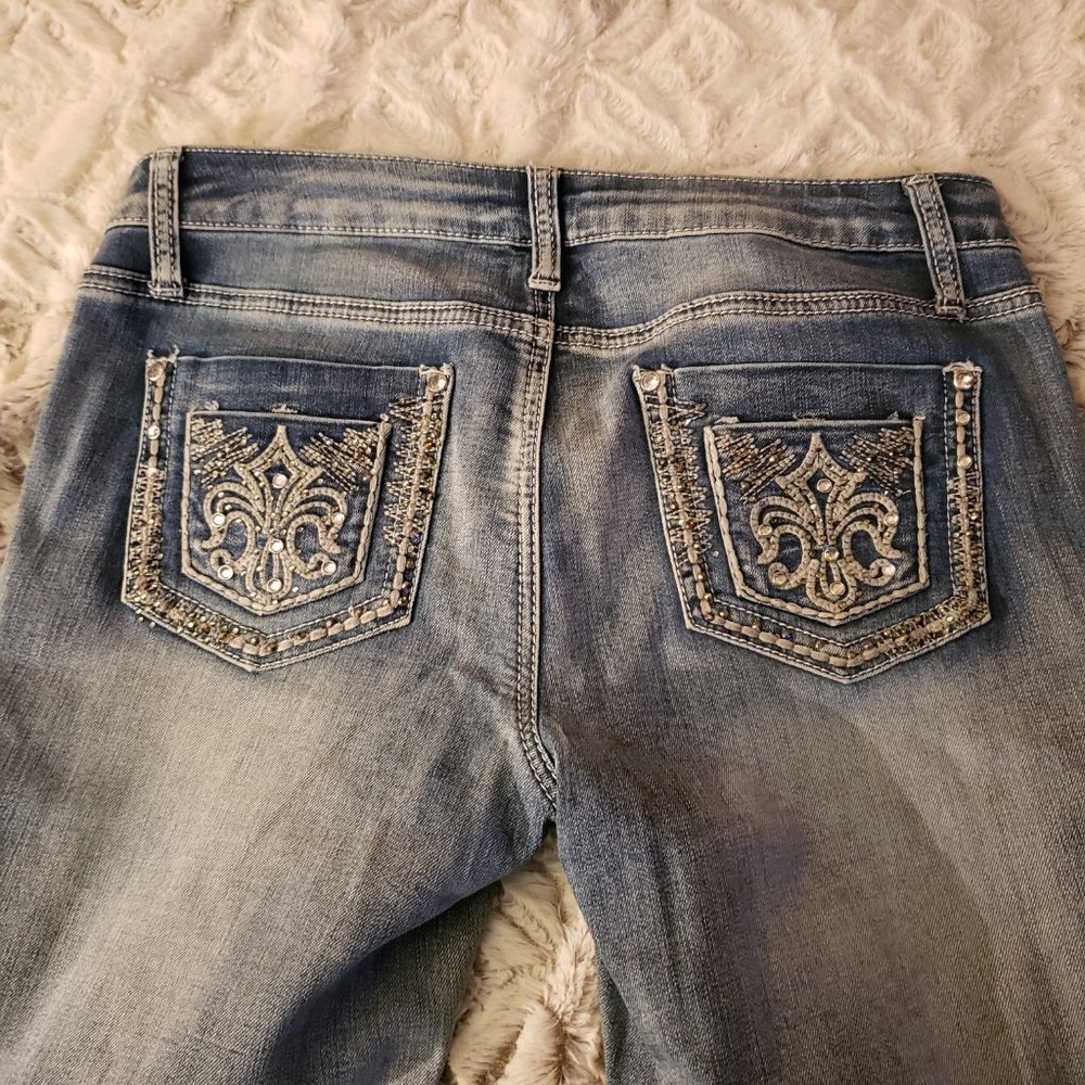 Project Indigo Rhinestone Embellished Jeans - Picture 4 of 15